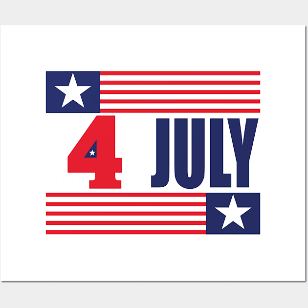 independence day Wall Art by FUNNY LIFE